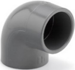 CODO PVC PRESION 90º 200