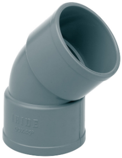 CODO PVC 45º H-H 32