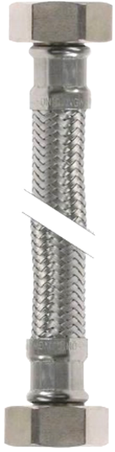 CONEXION FLEXIBLE H-H 1/2-3/8 50CM