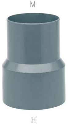 REDUCCION PVC H-M CONCENT. 90-75